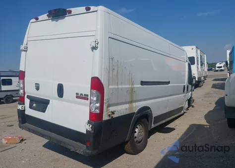 2022 Ram Promaster 3500 Cargo Van High Roof 159 Wb Ext from USA, damaged, VIN 3C6MRVJG4NE120745